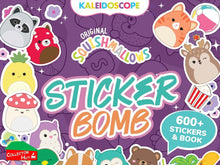 Original Squishmallows Sticker Bomb Activity Kit 600+ Stickers & Book Ages 6+