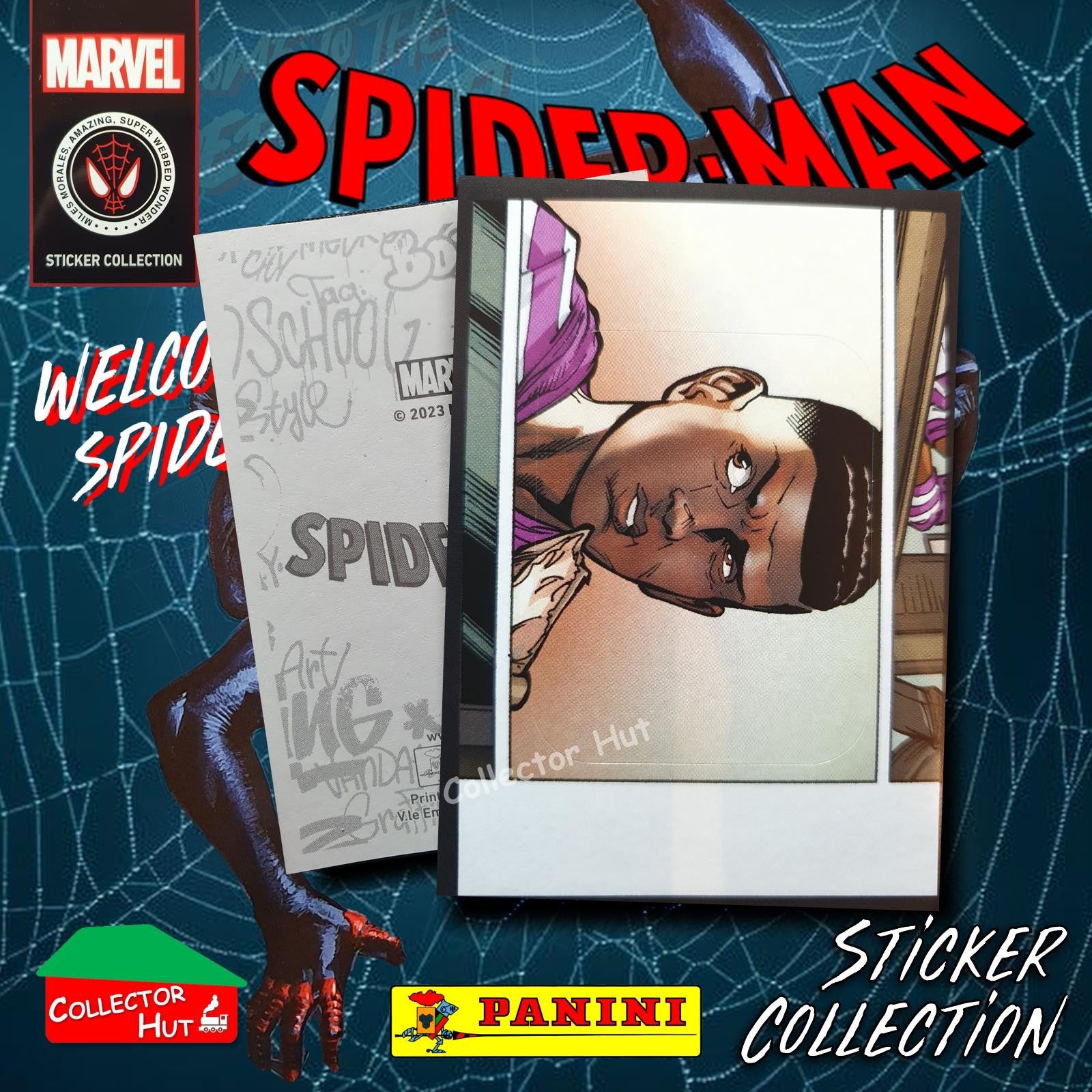 Panini Spider-Man Spider-Verse 2023 Collection Sticker Singles #1-163 & F1-30
