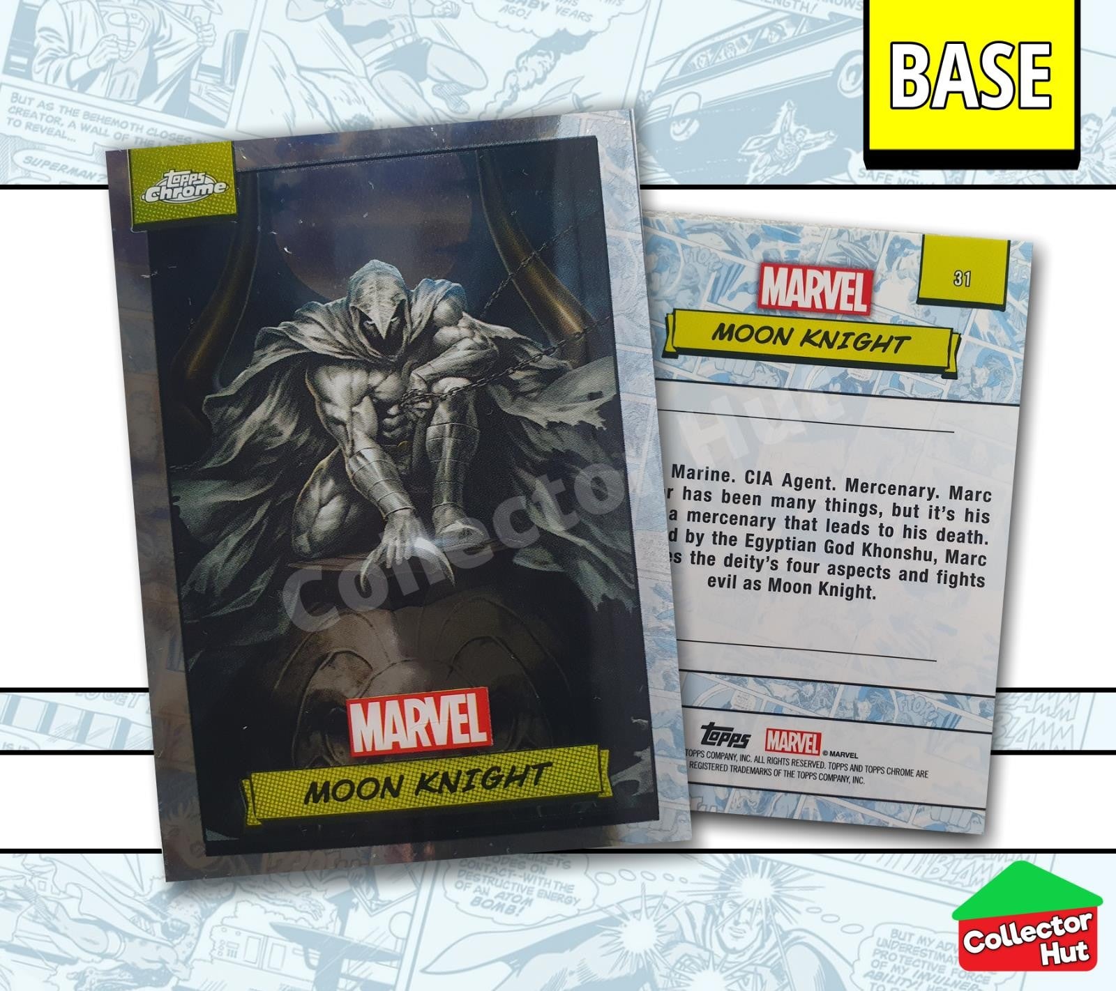 Marvel Topps Chrome 2024 Base Card Collection 1-150 YOU CHOOSE
