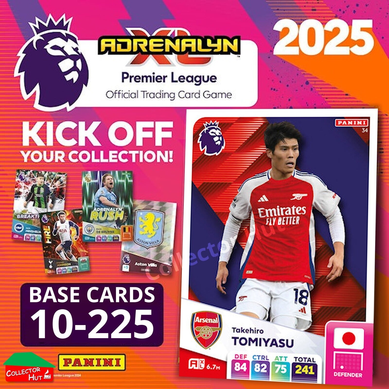 Panini Adrenalyn XL Premier League 2025 2024/25 Base & Foils #10-225
