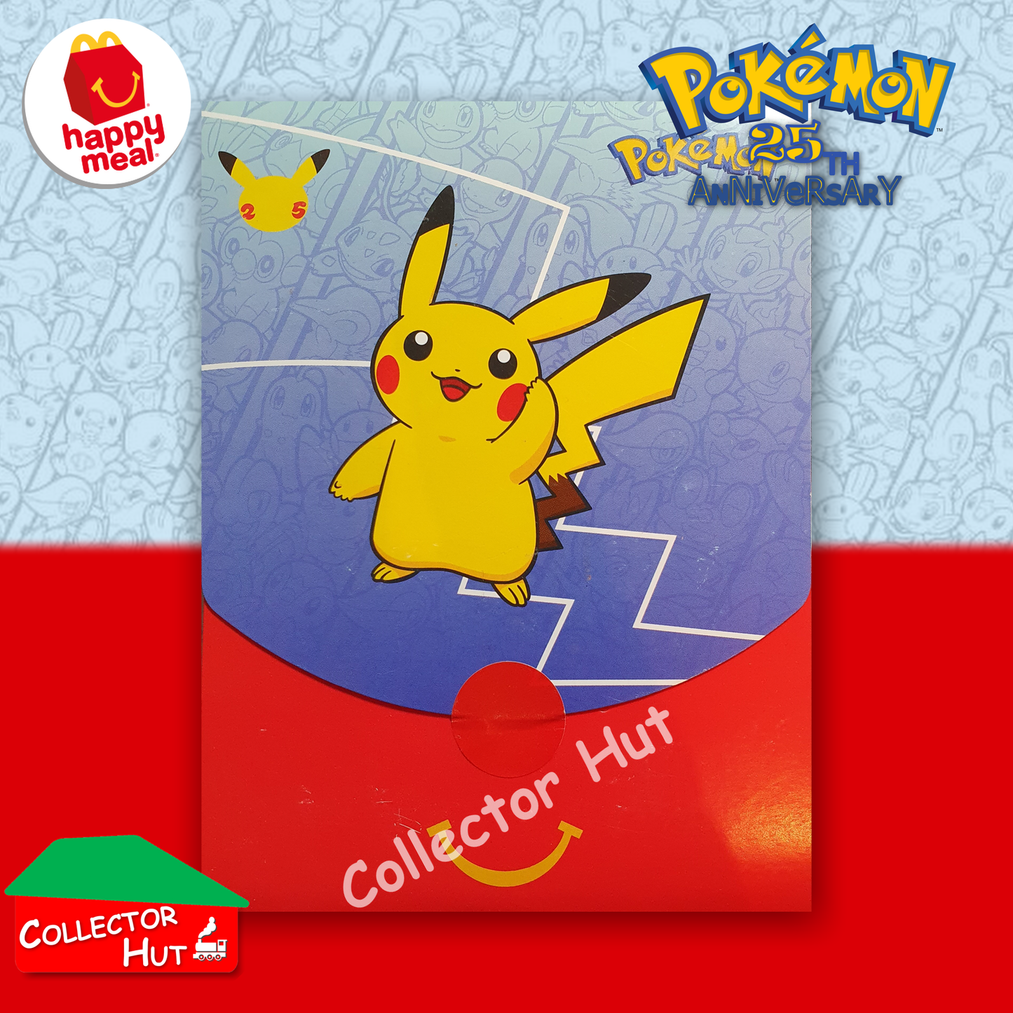 McDonald's Happy Meal 2021 Pokémon 25th Anniversary Trading Cards You Choose