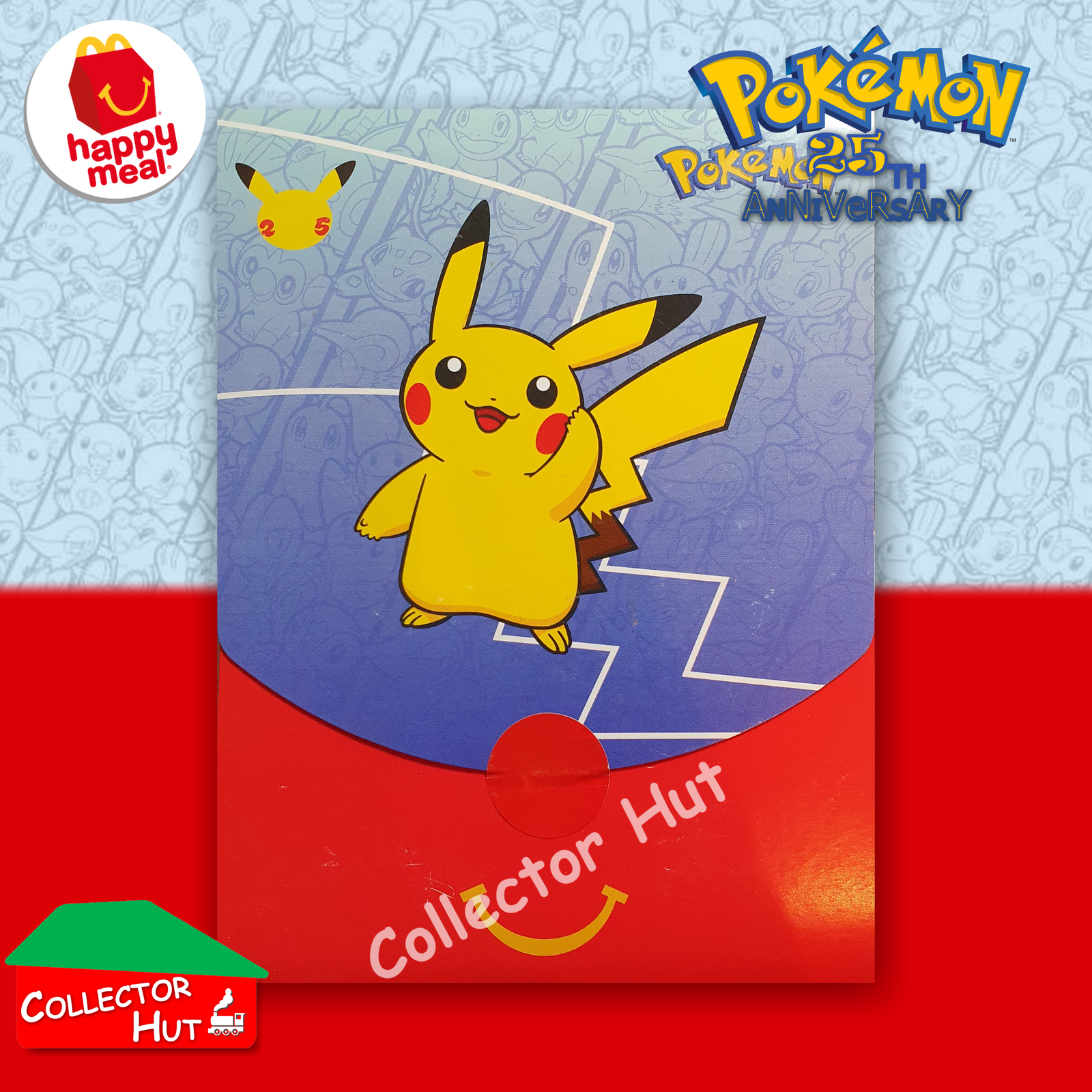 McDonald's Happy Meal 2021 Pokémon 25th Anniversary Trading Cards You Choose