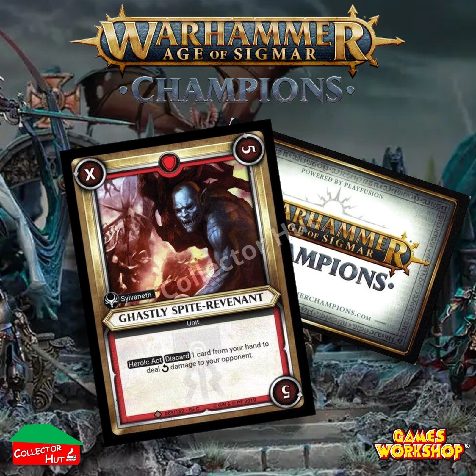Warhammer Age of Sigmar: Champions Wave 3 SAVAGERY Trading Cards CHOOSE SINGLES