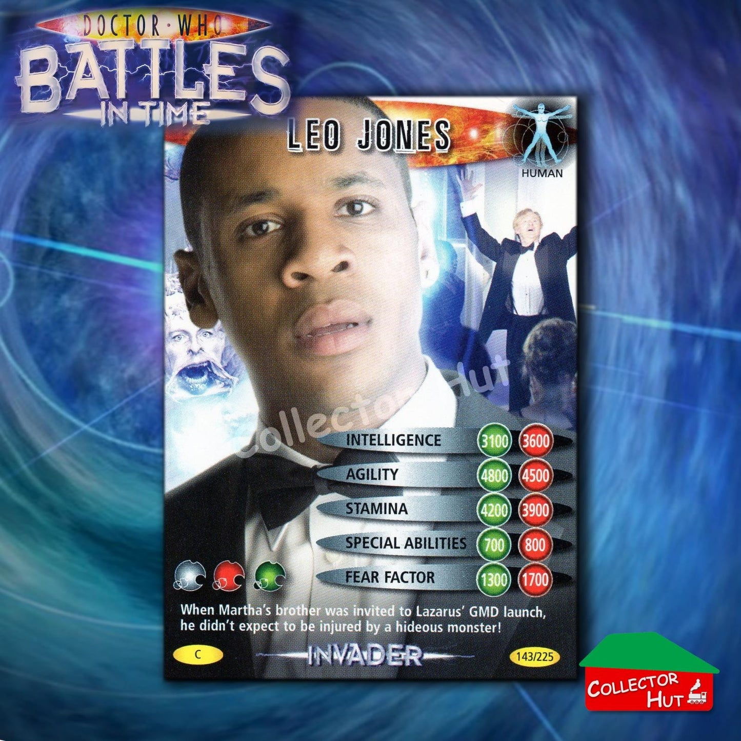 DOCTOR WHO Battles in Time #376-600 INVADER RARE & COMMON CARDS YOU CHOOSE