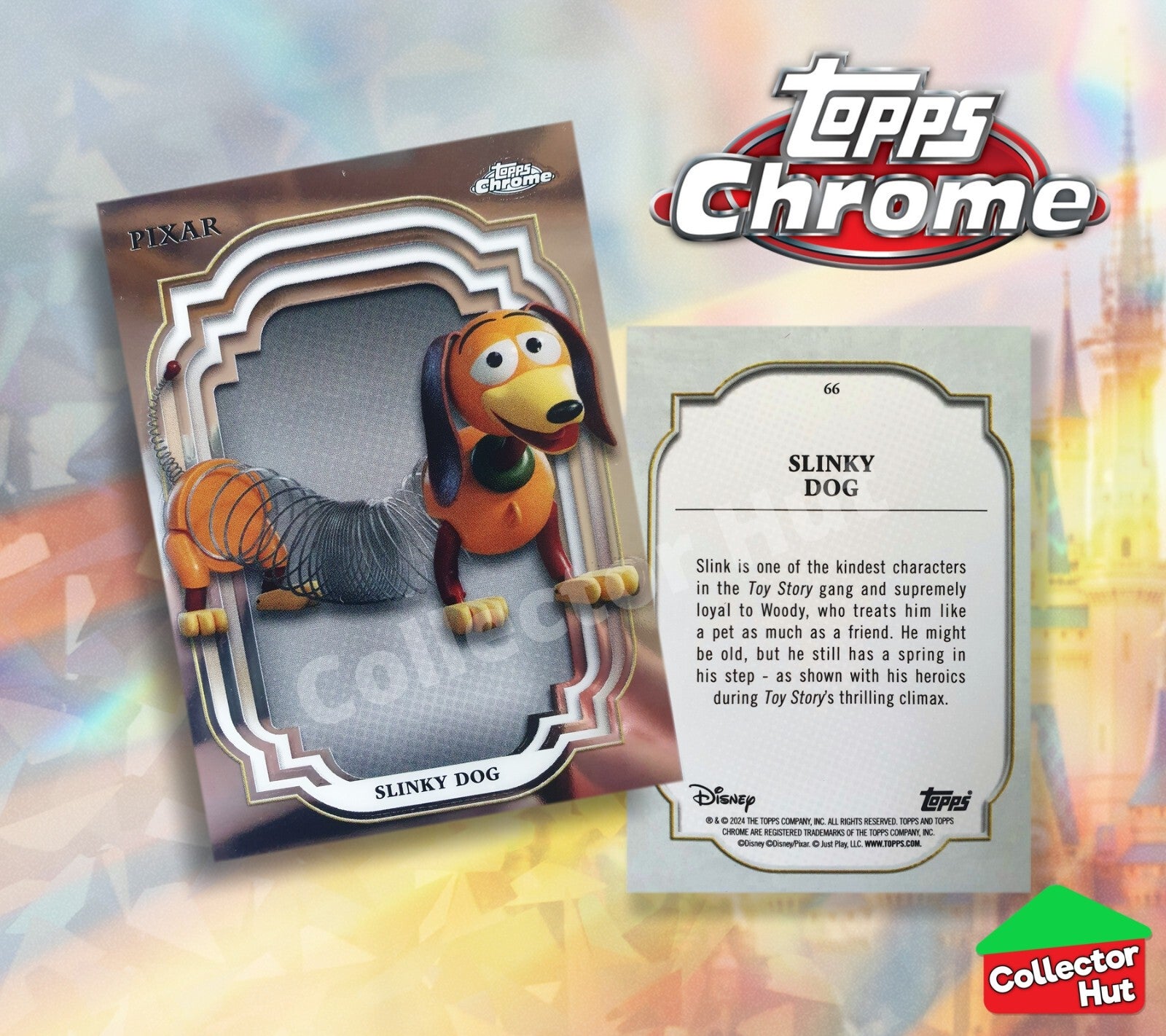 Disney Topps Chrome 2024 Base Cards 1-200 Pick Singles to Complete Your Set