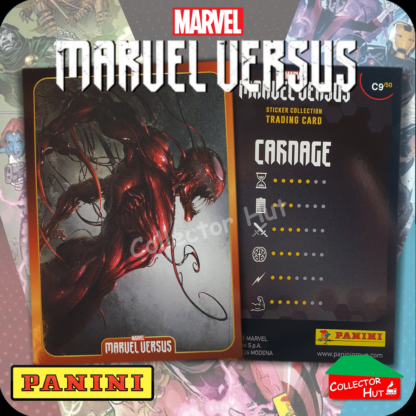 Panini Marvel Versus 2022 Series Trading Cards 1-50 NEW FRESH You Choose