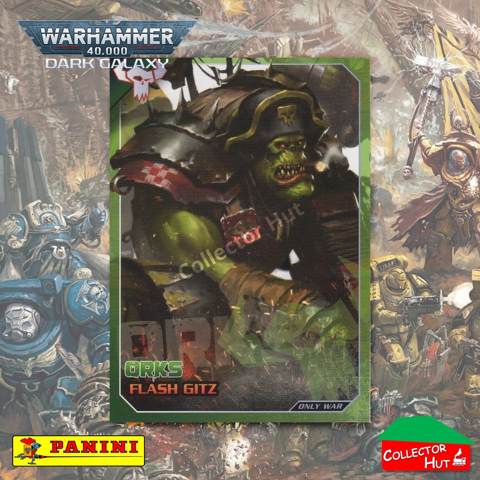 PANINI Warhammer 40,000 Dark Galaxy Only War Base Trading Cards #1-225