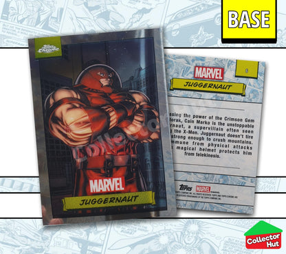 Marvel Topps Chrome 2024 Base Card Collection 1-150 YOU CHOOSE