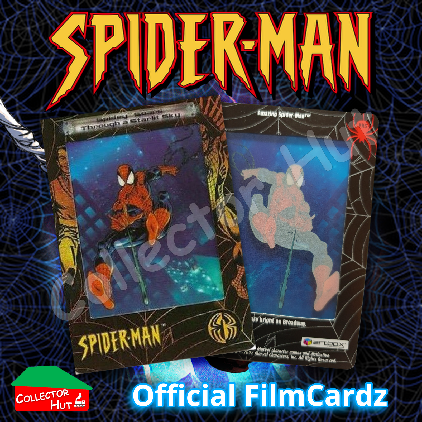 Marvel Spider-Man 2002 Artbox FilmCardz Choose Your Card!