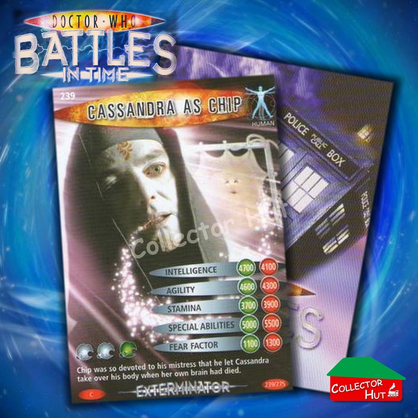 DOCTOR WHO Battles in Time #140-275 EXTERMINATOR RARE & COMMON Cards YOU CHOOSE