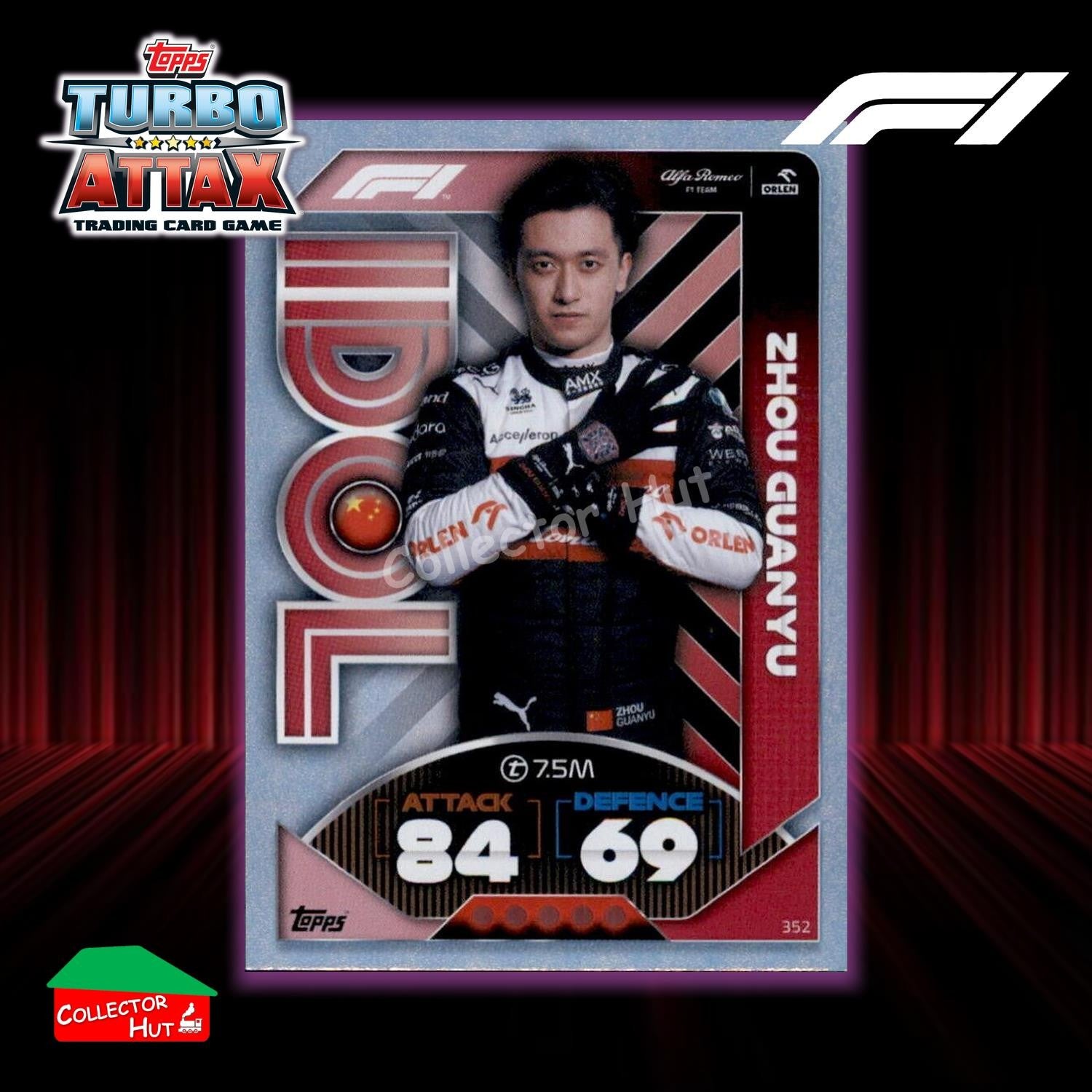 Topps Turbo Attax Formula 1 F1 2022 Limited Edition, 100 Club & Foil Cards