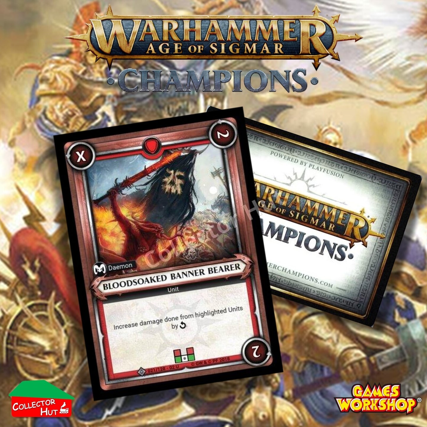 Warhammer Age of Sigmar: Champions Wave 2 ONSLAUGHT FOIL Cards CHOOSE SINGLES