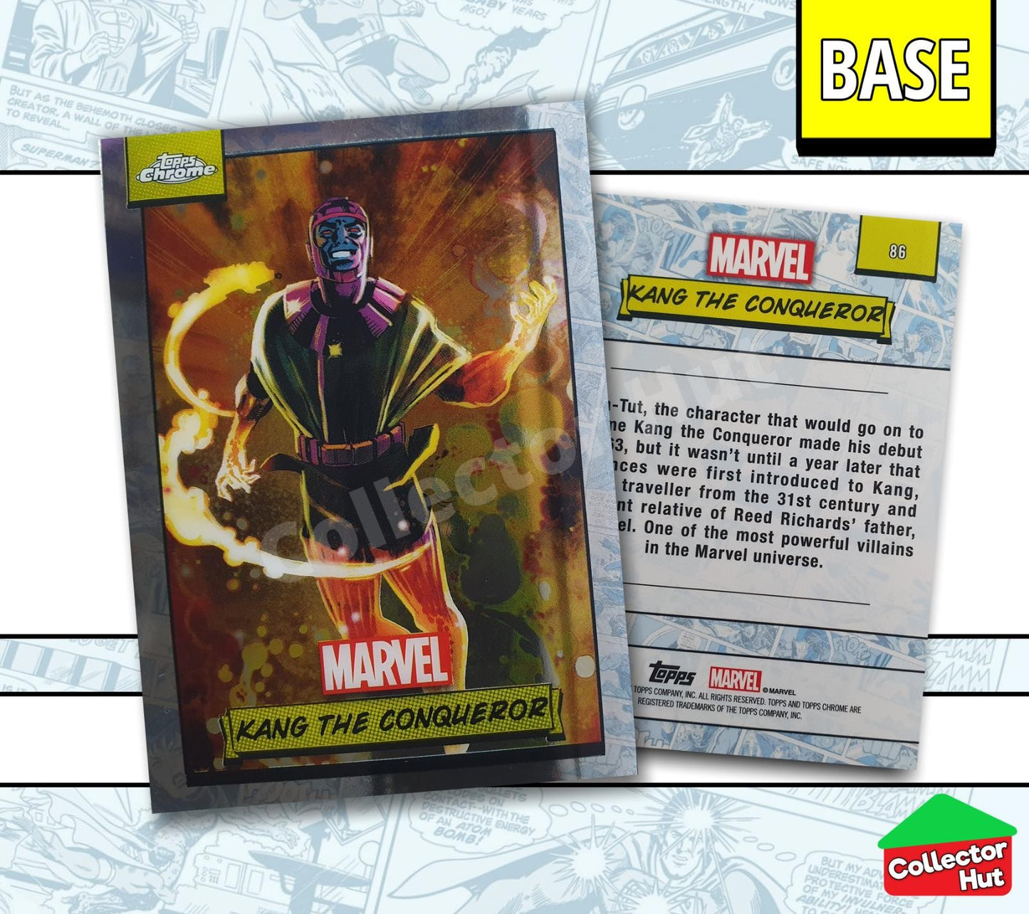 Marvel Topps Chrome 2024 Base Card Collection 1-150 YOU CHOOSE