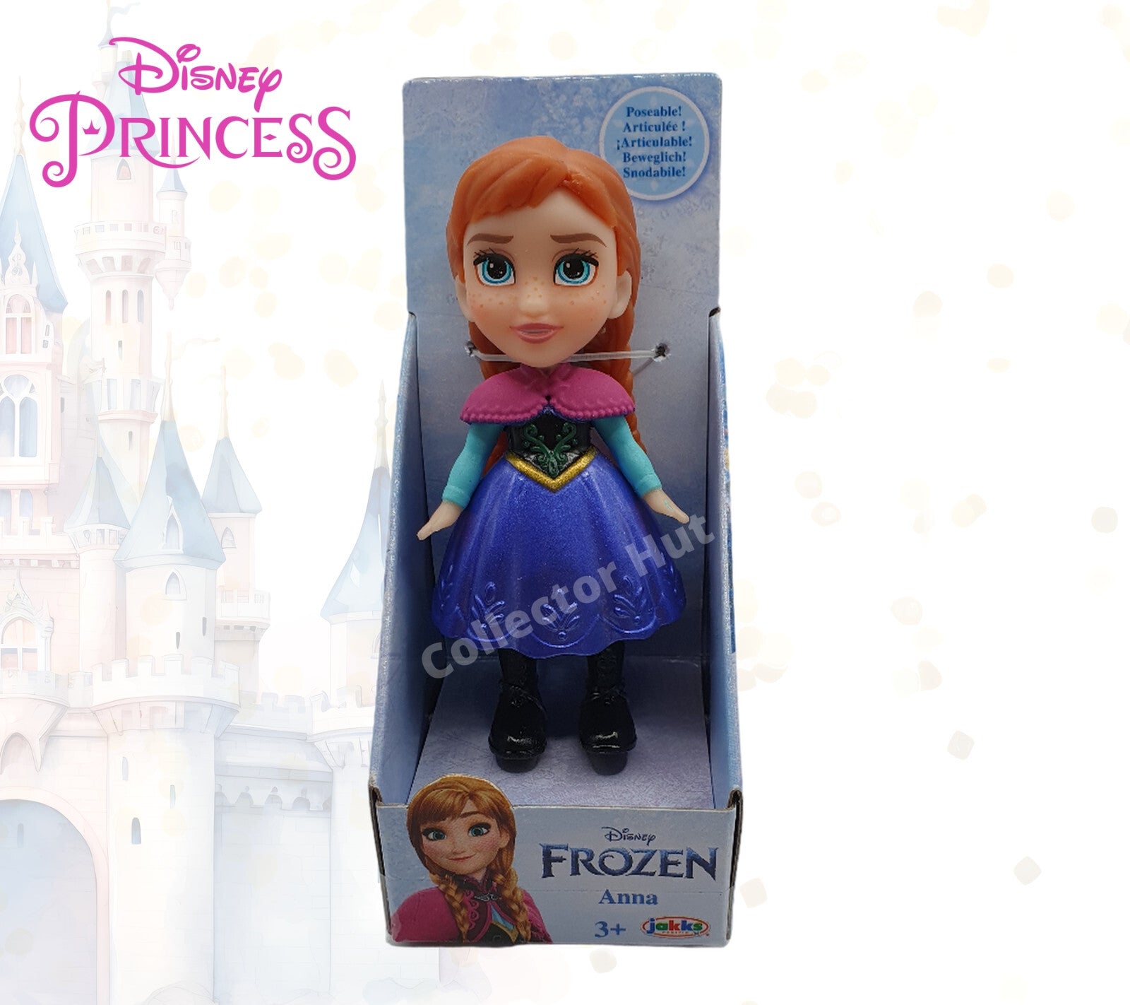 Disney Princess 3" Mini Toddler Dolls Frozen Choose Your Doll OFFICIAL LICENSED