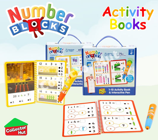 Numberblocks Activity Books 1 - 20