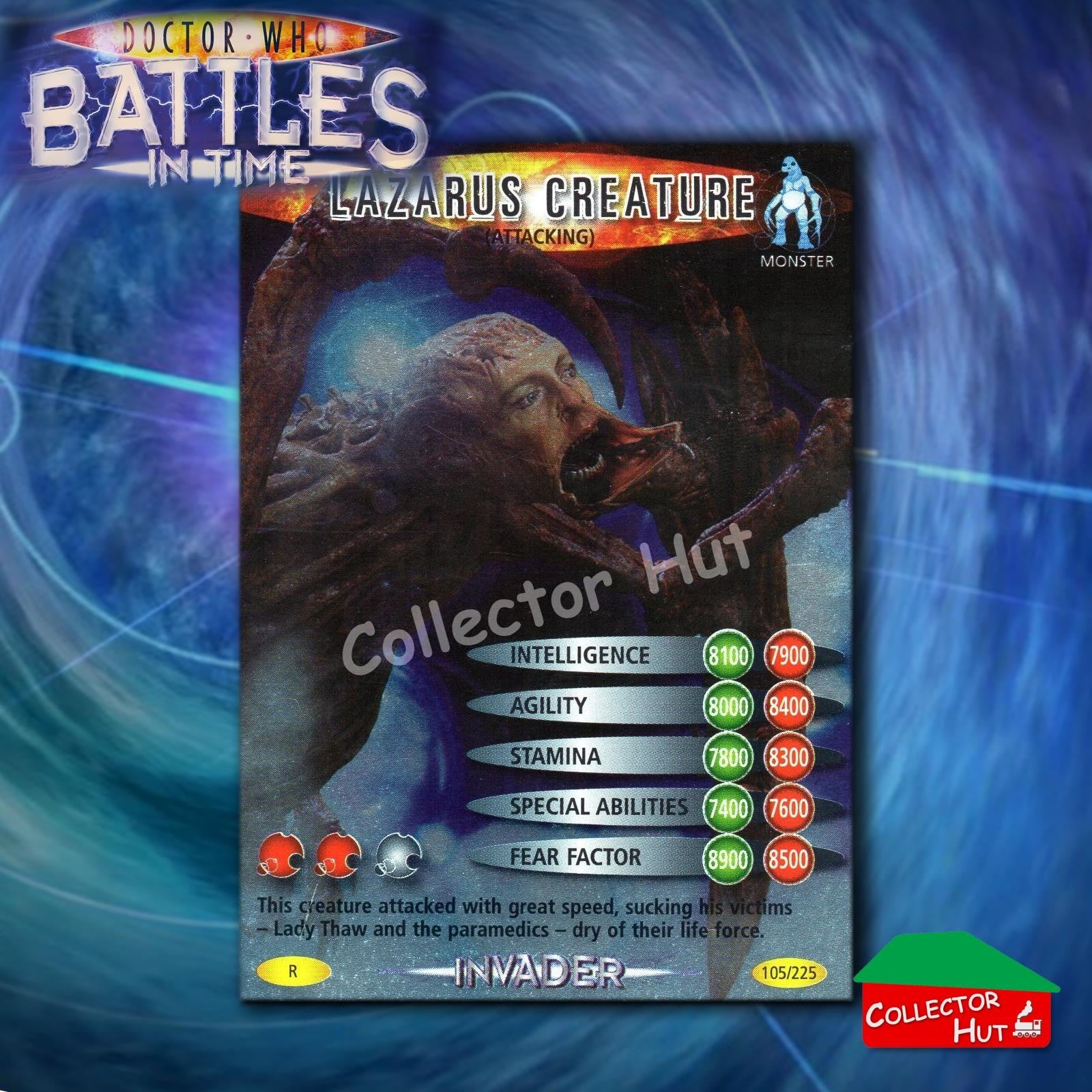 DOCTOR WHO Battles in Time #376-600 INVADER RARE & COMMON CARDS YOU CHOOSE