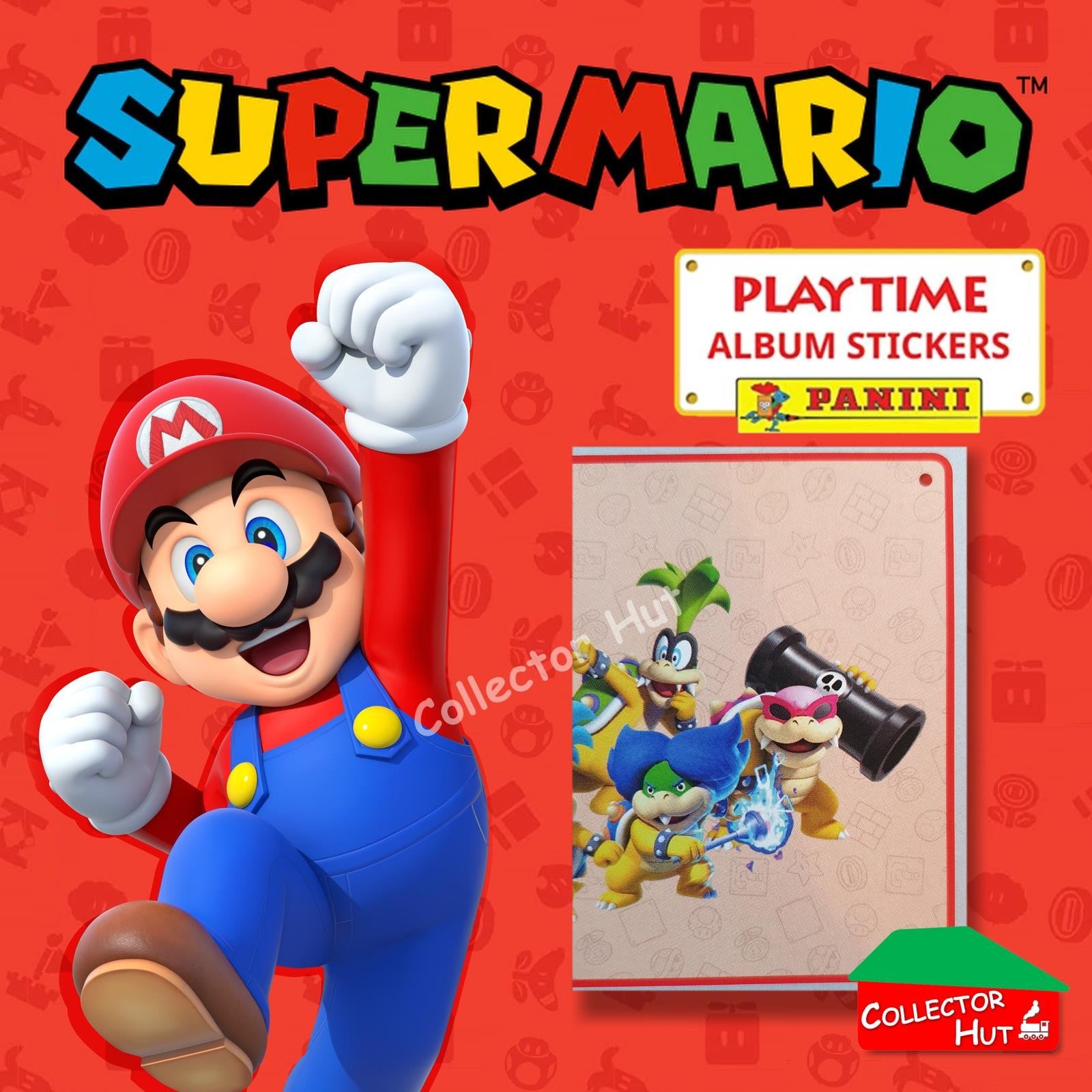 Panini Super Mario Playtime Sticker Collection Singles