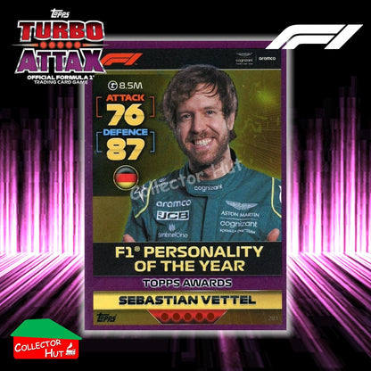 Topps Turbo Attax Formula 1 F1 2022 PINK GREEN RED Parallel Cards