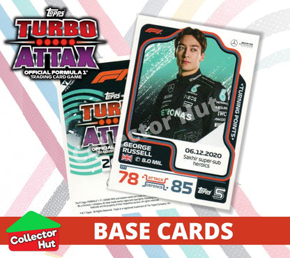 Topps Turbo Attax Formula 1 F1 2024 #1-166 Base Cards YOU CHOOSE