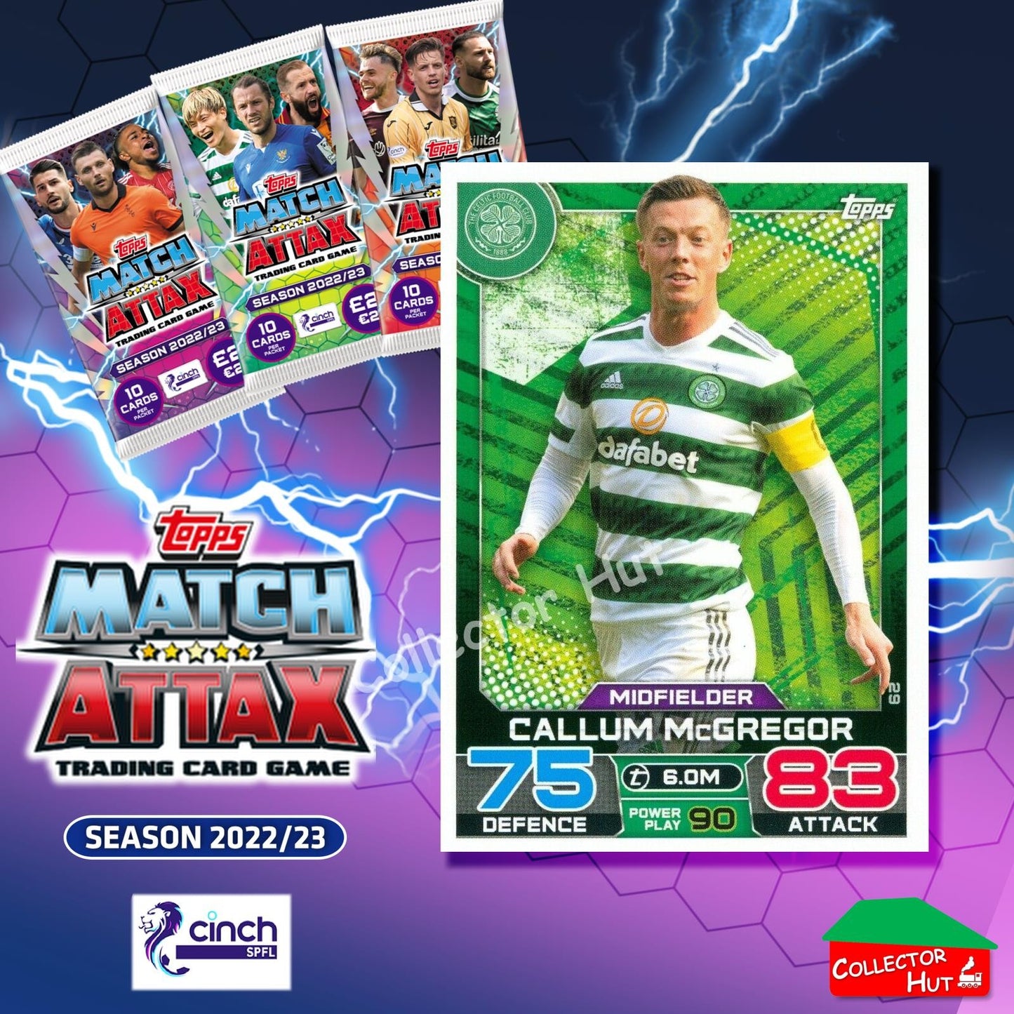 TOPPS MATCH ATTAX SPFL 2022/23 #1-162 Choose Your Card