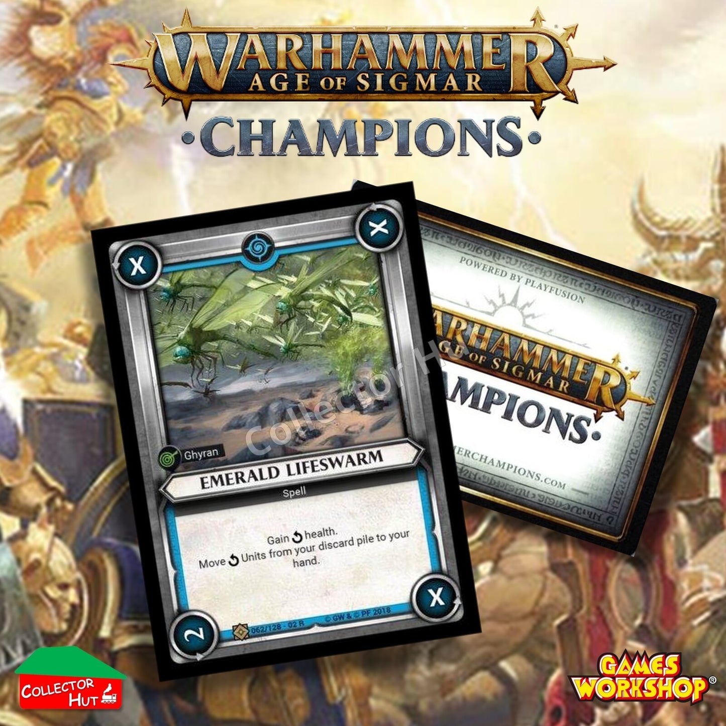 Warhammer Age of Sigmar: Champions Wave 2 ONSLAUGHT Trading Cards CHOOSE SINGLES