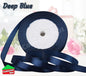 Satin Ribbon Roll Double Sided 23m Various Colours Sizes 10mm 15mm Widths
