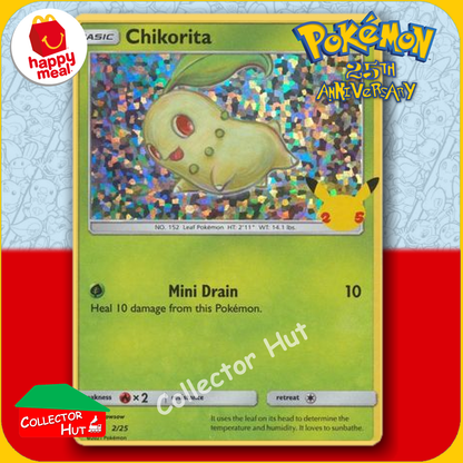 McDonald's Happy Meal 2021 Pokémon 25th Anniversary Trading Cards You Choose