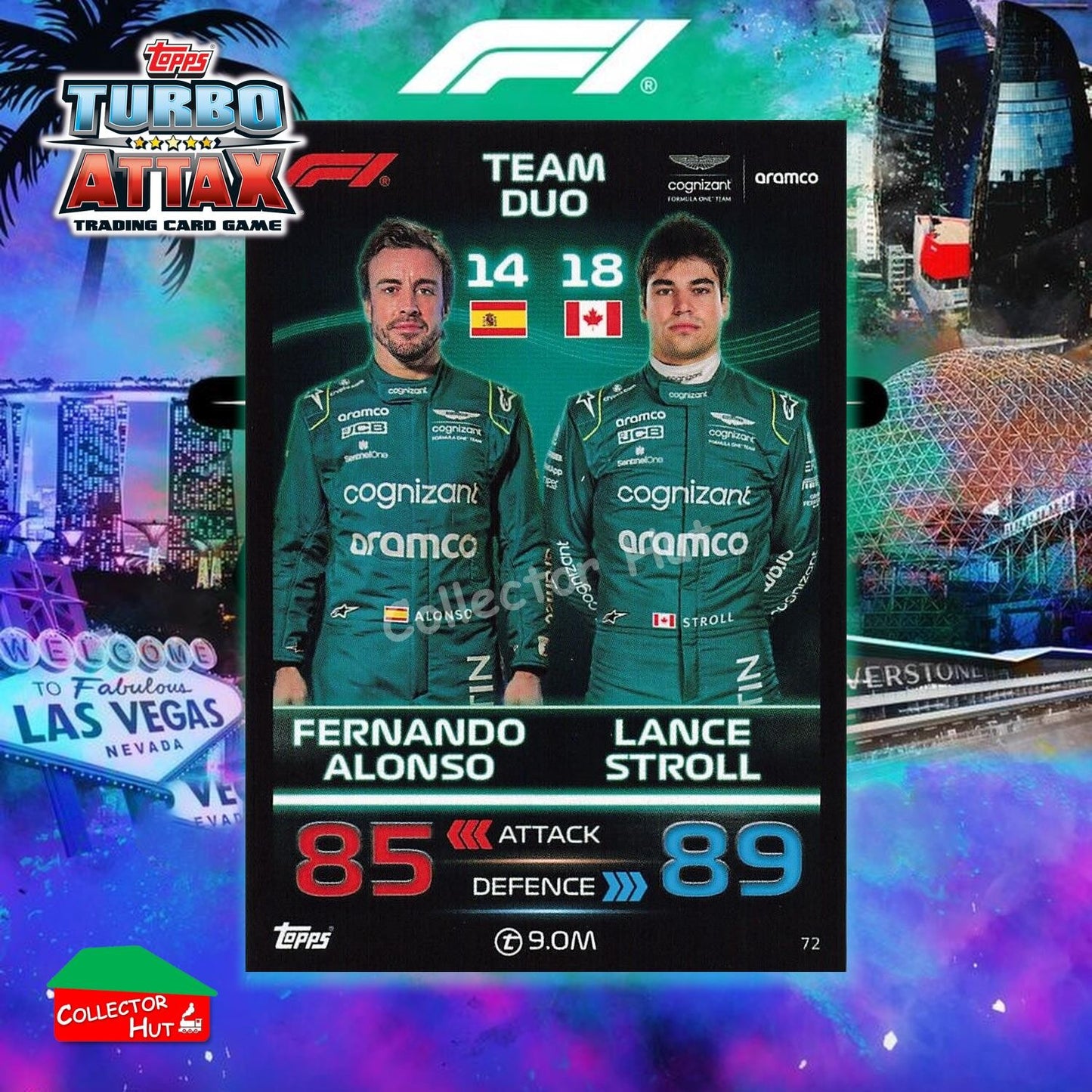 Topps Turbo Attax Formula 1 F1 2023 2023/24 Base Cards #1 - #171