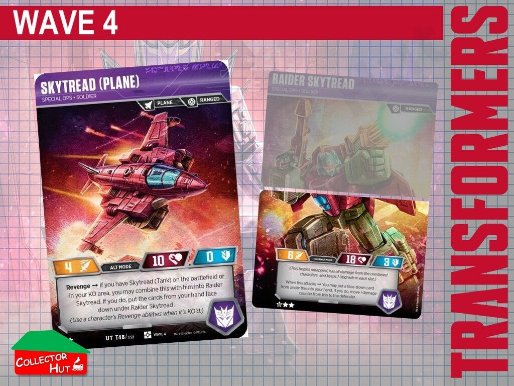 Transformers TCG CHARACTER Trading Cards All Waves
