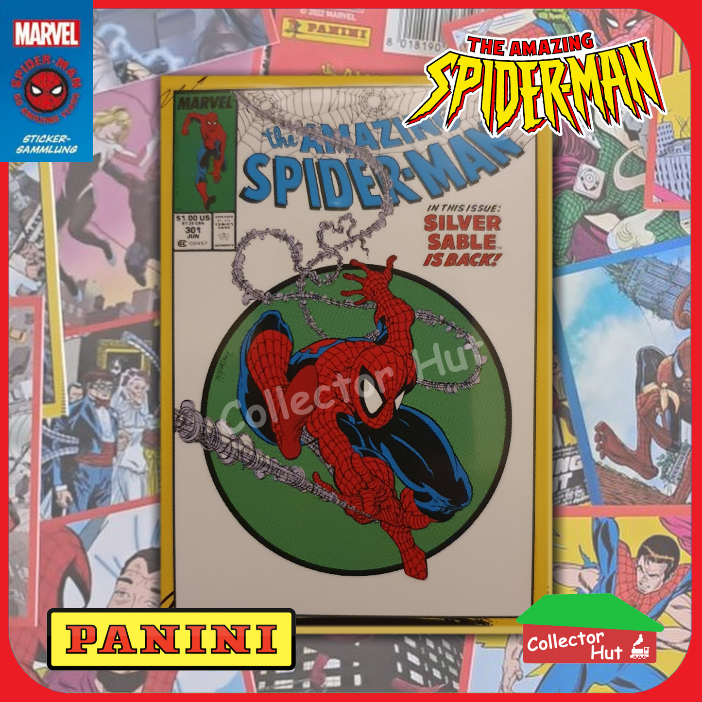 Panini The Amazing Spider-Man 60th Anniversary Trading Cards Singles 1-60