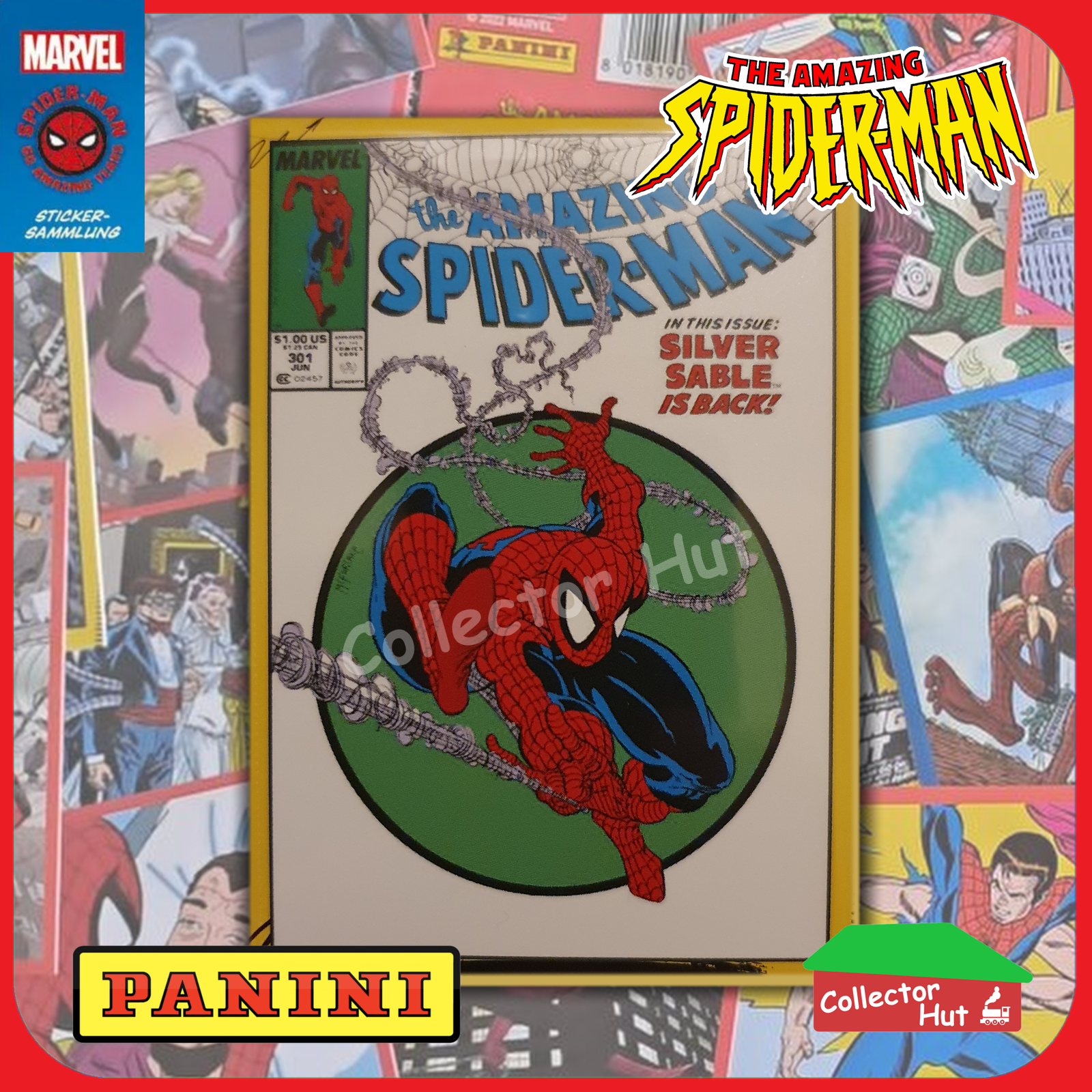 Panini The Amazing Spider-Man 60th Anniversary Trading Cards Singles 1-60