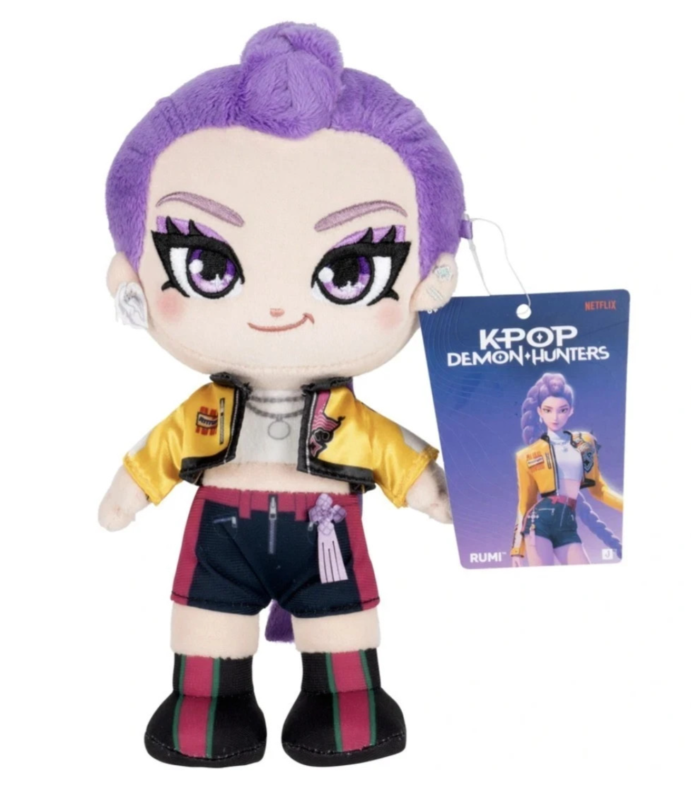 K-Pop Demon Hunters 20cm Plush Collection Genuine Netflix Jazwares
