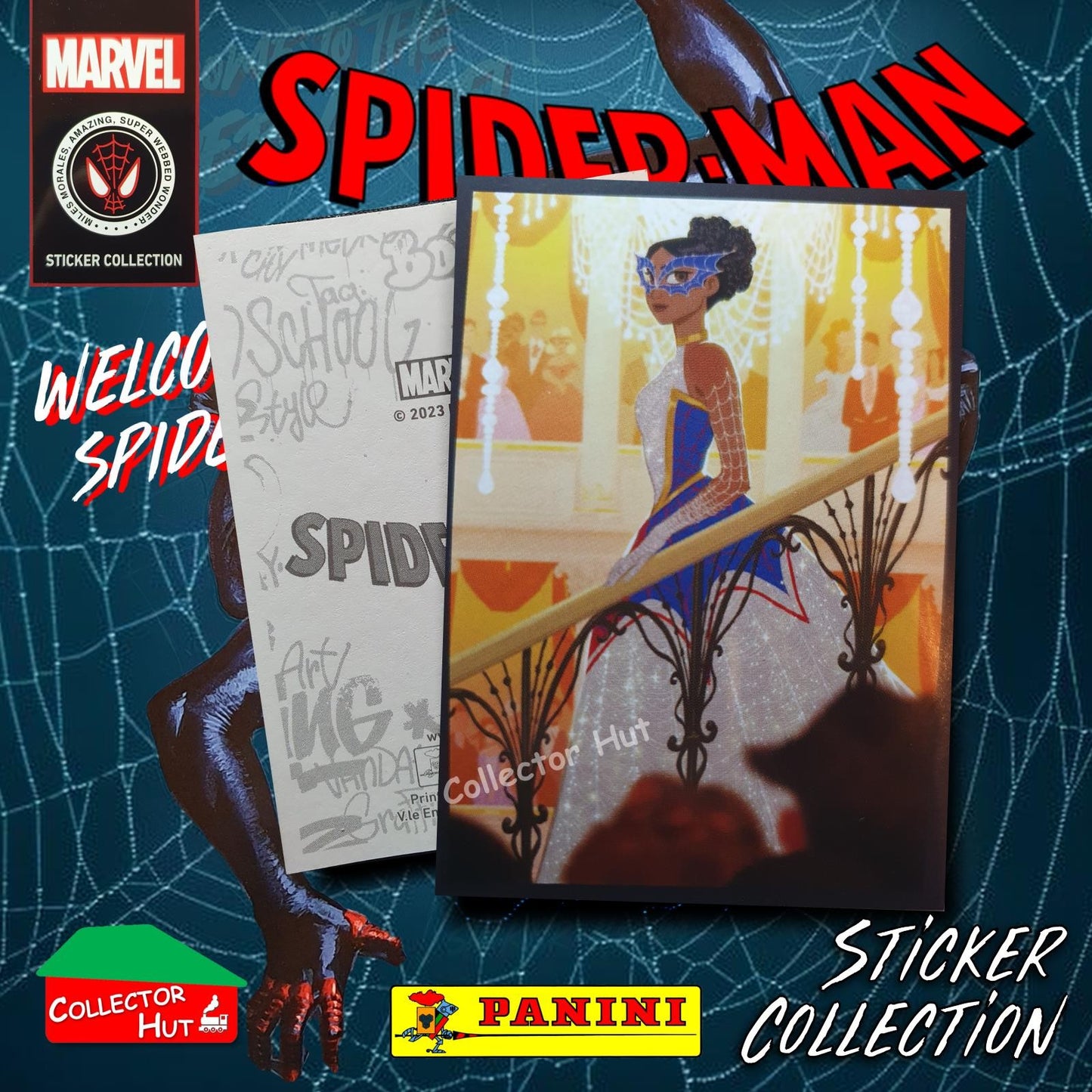 Panini Spider-Man Spider-Verse 2023 Collection Sticker Singles #1-163 & F1-30