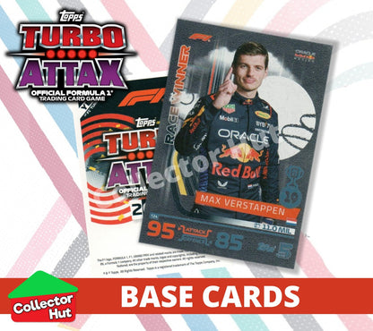 Topps Turbo Attax Formula 1 F1 2024 #1-166 Base Cards YOU CHOOSE