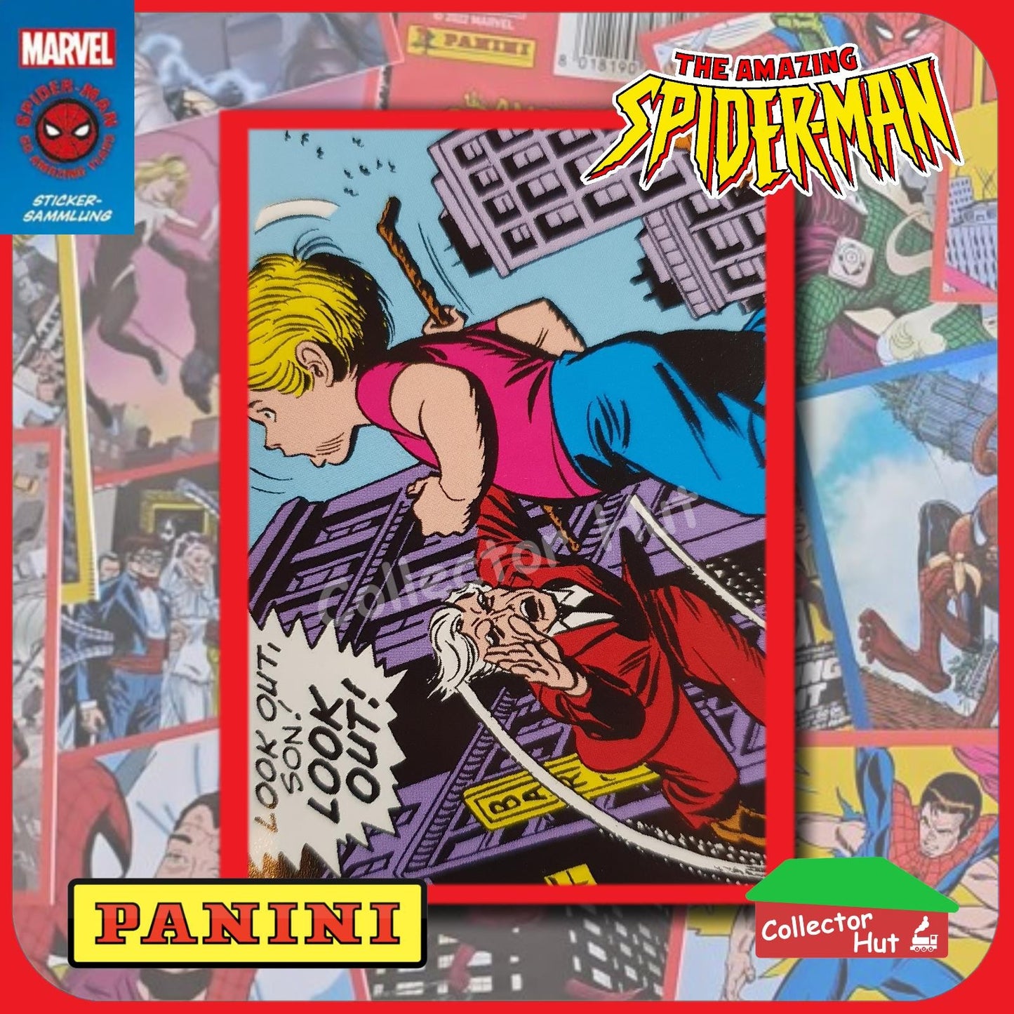 Panini The Amazing Spider-Man 60th Anniversary Sticker Collection Singles