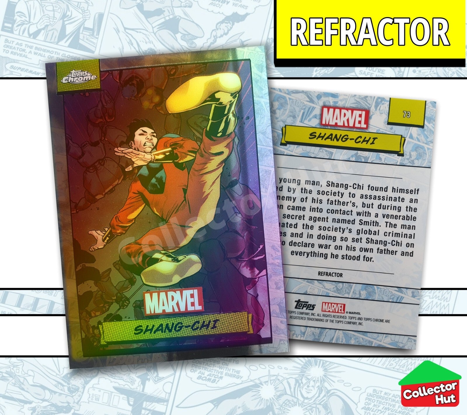 Marvel Topps Chrome 2024 REFRACTOR Card Collection YOU CHOOSE
