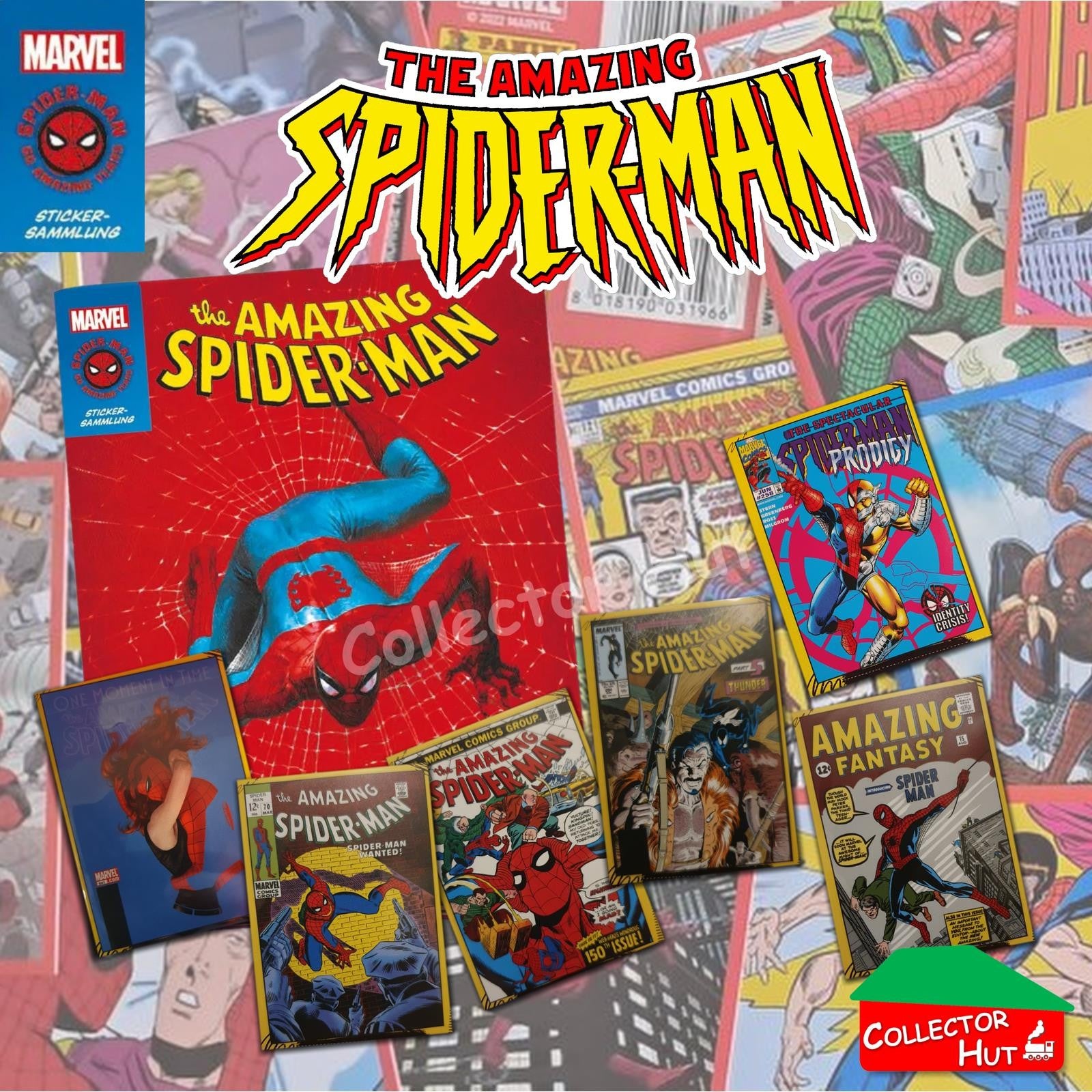 Panini The Amazing Spider-Man 60th Anniversary Trading Cards Singles 1-60