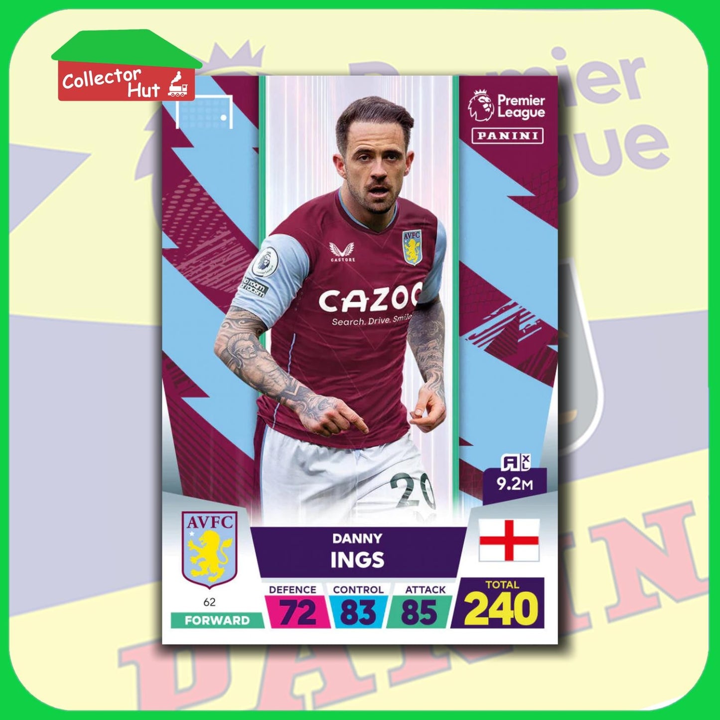 Panini Adrenalyn XL Premier League 2023 2022/23 Trading Cards #10 - #189