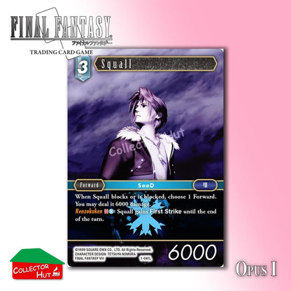 Final Fantasy Trading Card Game OPUS I Singles You Choose