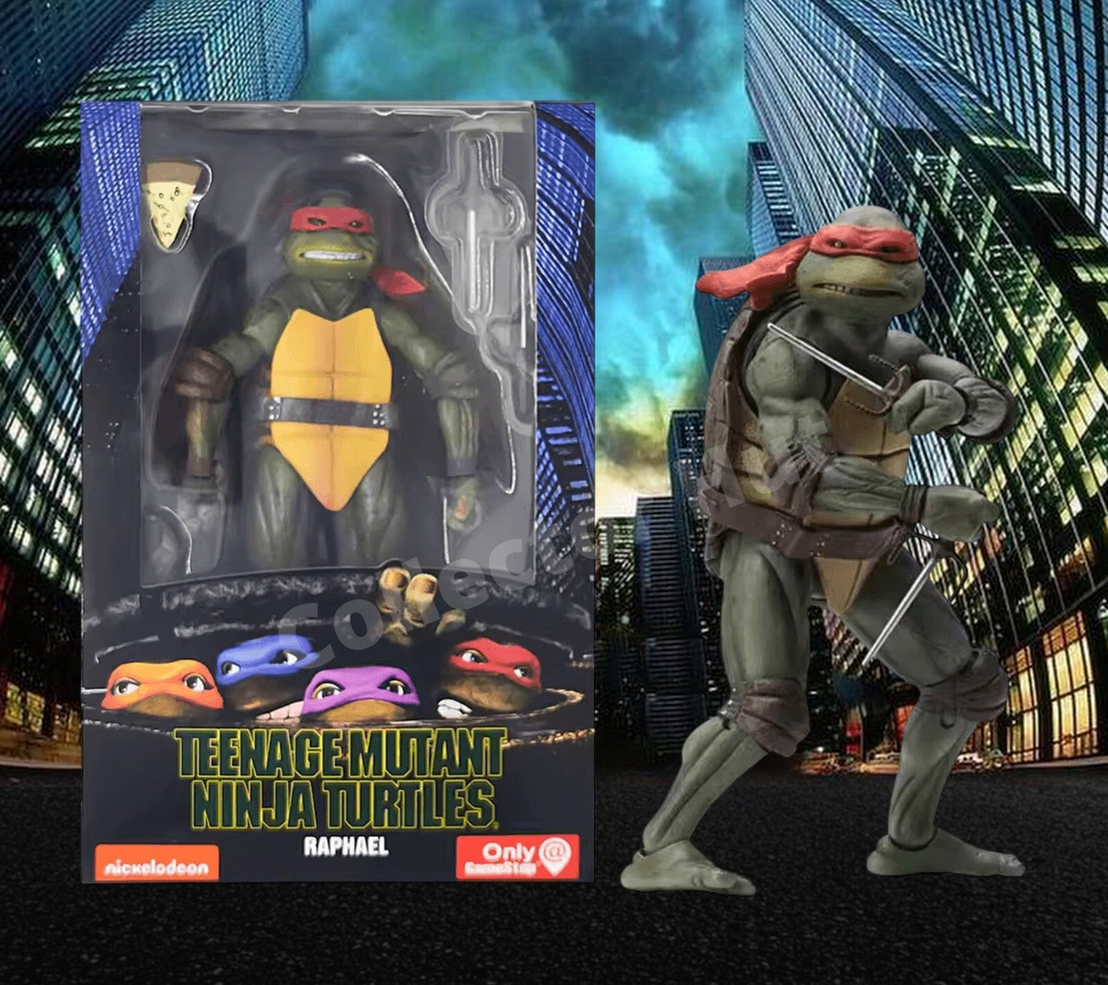 Ninja Turtles 1990 Movie 7" NECA TMNT Teenage Movable Toys Mutant Action Figure