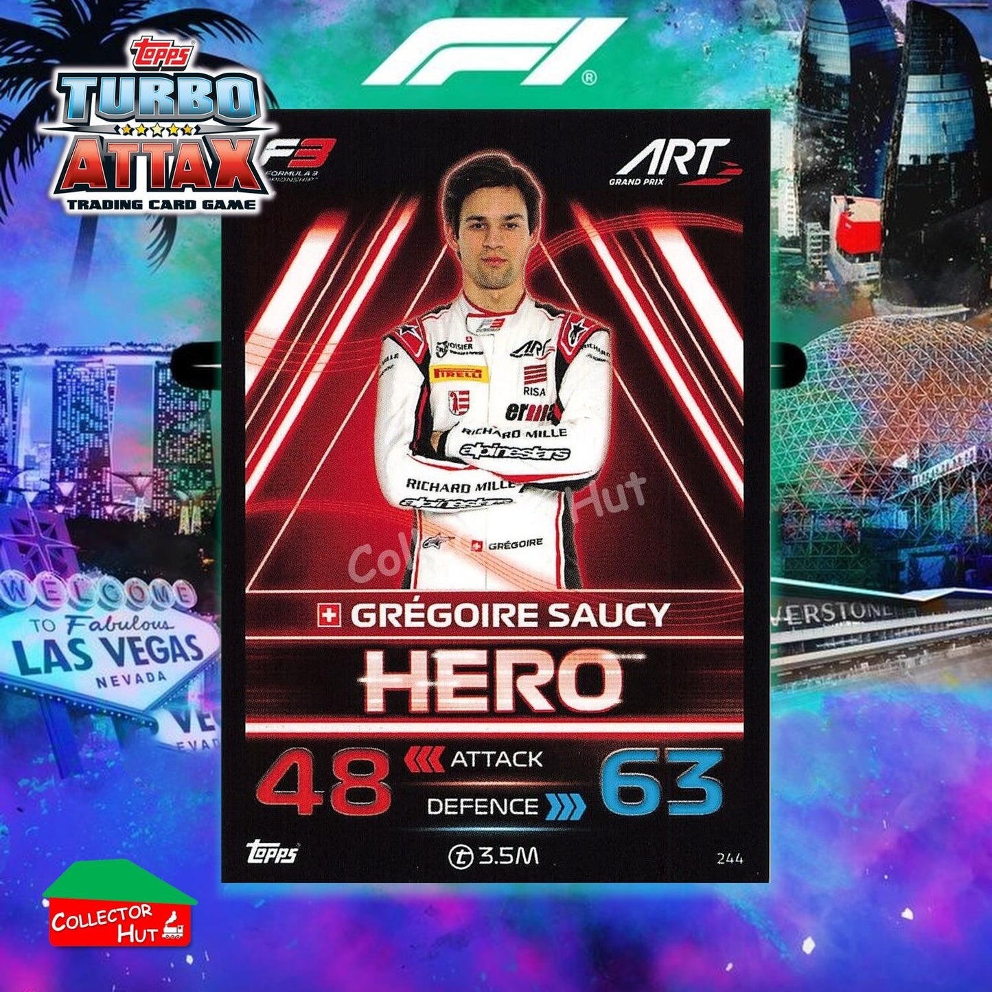 Topps Turbo Attax Formula 1 F1 2023 2023/24 Base Cards #172 - #320