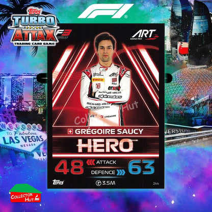 Topps Turbo Attax Formula 1 F1 2023 2023/24 Base Cards #172 - #320