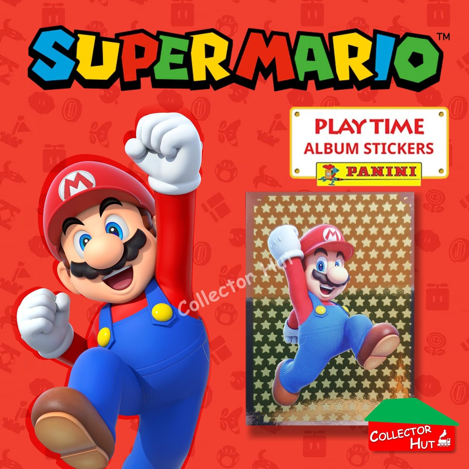 Panini Super Mario Playtime Sticker Collection Singles