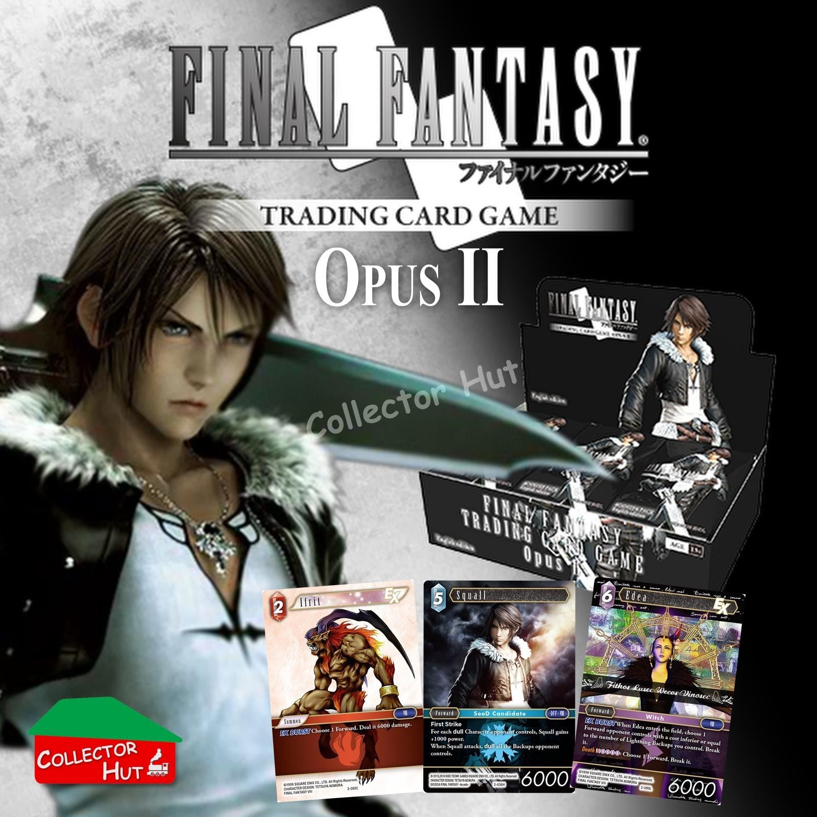 Final Fantasy Trading Card Game OPUS II 2 FOIL CARDS You Choose