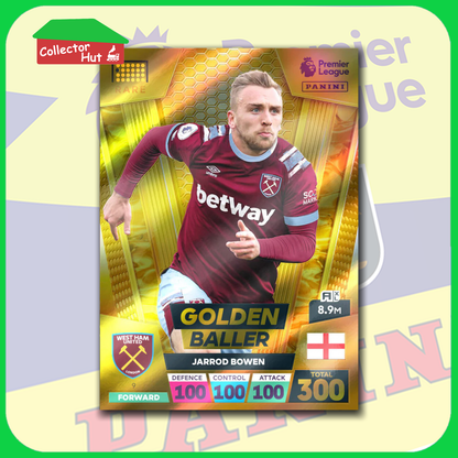 Panini Adrenalyn XL Premier League 2023 2022/23 GOLDEN BALLER, LIMITED EDITION