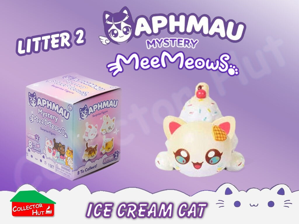 Aphmau MeeMeows Mystery Figures Litters 1, 2 & 3 Blind Boxes (Identified)