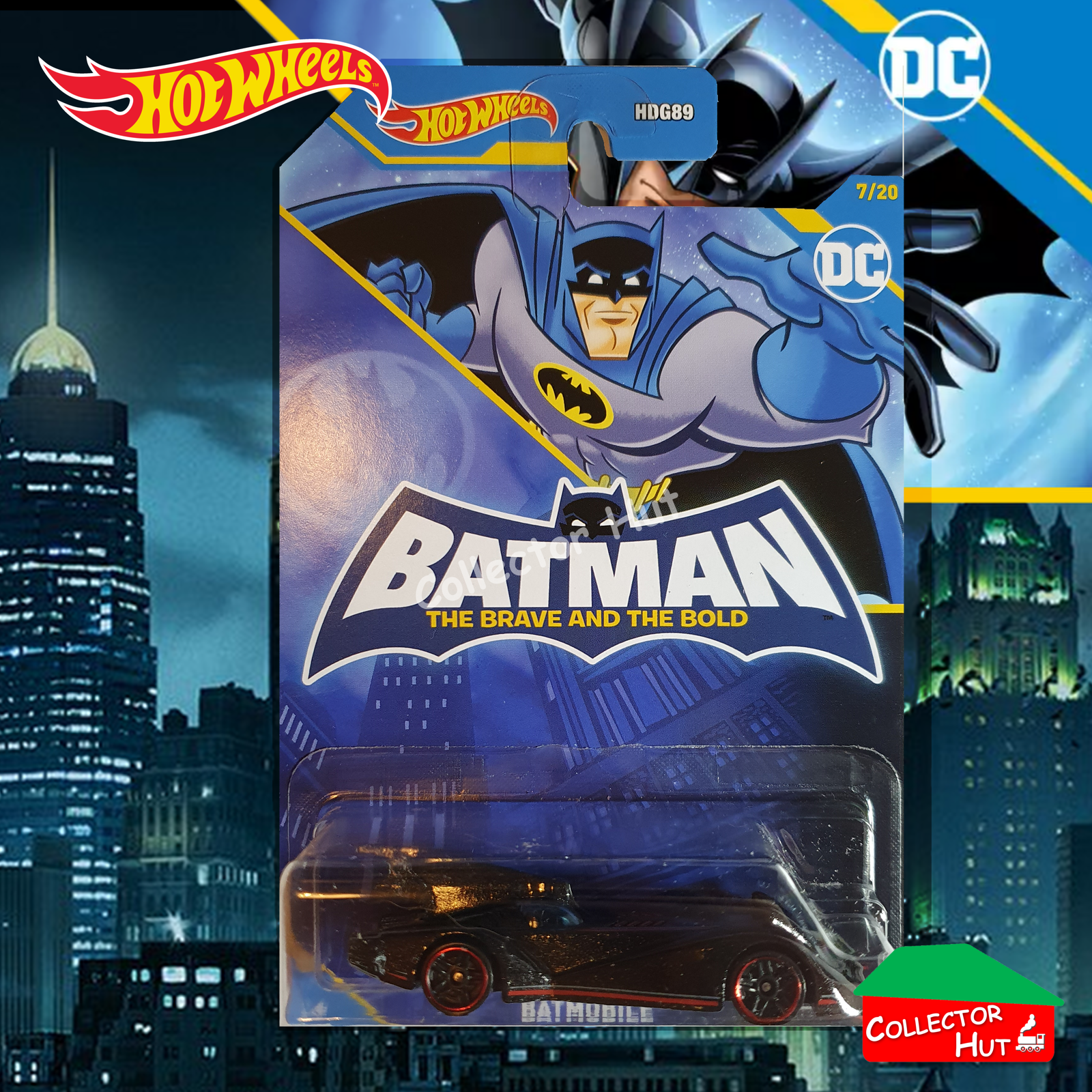 Hot Wheels DC Batman HDG89 1:64 Scale Die Cast