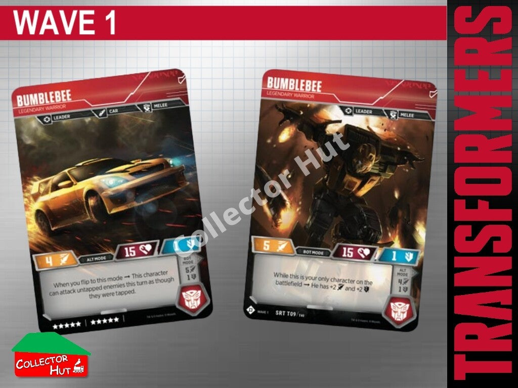 Transformers TCG CHARACTER Trading Cards All Waves