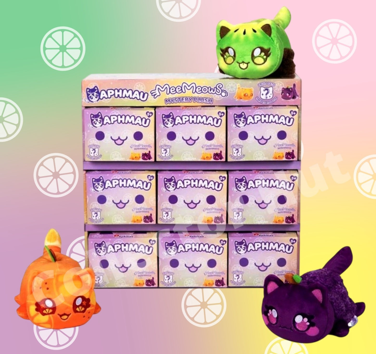 Aphmau MeeMeows Mystery 6" Plush Toys FRUITS Collection IDENTIFIED You Choose