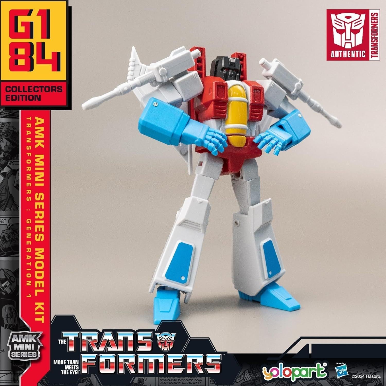 Transformers G1 Mini Action Figure Model Kit 6 Pack Combo Set Yolopark